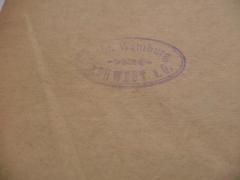 - (Gebrüder Wahrburg), Stempel: Ortsangabe, Name; 'Gebr. Wahrburg
Schwedt a.G.'. 