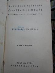 Hb 203 1915: Quelle der Kraft : Betrachtungen eines Zeitgenossen (1915)