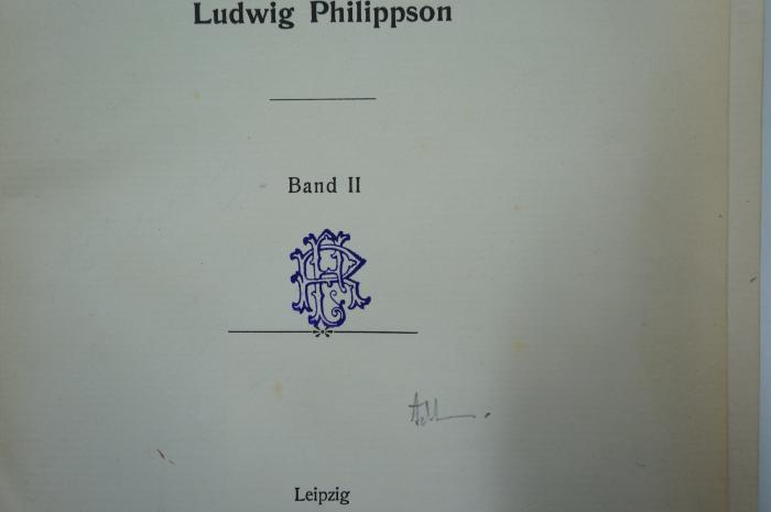 02A.002235 : Gesammelte Abhandlungen (1911);- (E.R.;Ferda, Rudolf), Stempel: Monogramm; 'ER'. ;- (Adelmann, Dieter), Von Hand: Autor; 'Adelmann'. 