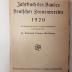 9 ZE 98 : Jahrbuch des Bundes Deutscher Frauenvereine 1920 (1920)