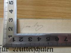 - (Grünberg), Von Hand: Autogramm; 'Grünberg [?]'. 
