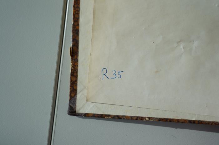 02A.003871 : Israelitische und Jüdische Geschichte (1914);- (unbekannt), Von Hand: Signatur; 'R35'. 