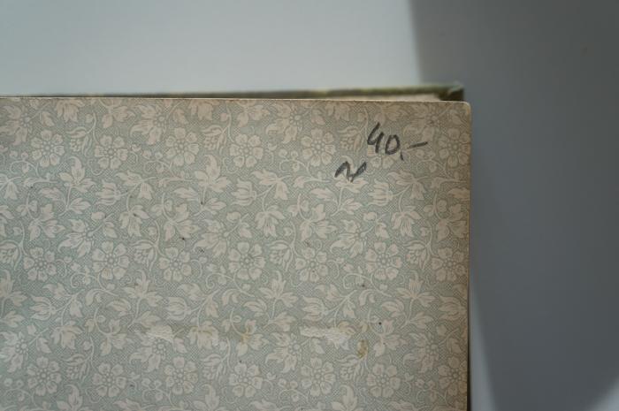 02A.003926 : Lehrbuch der jüdischen Geschichte und Literatur (1896);- (unbekannt), Von Hand: Preis; '40,-'. 