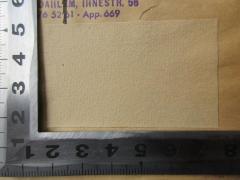 - (Herzogliche Bibliothek Gotha), Stempel: Name; 'Herzogl. Bibliothek Gotha [überklebt]'. 
