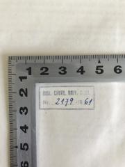 - (Universitatea Regele Ferdinand I. Cluj), Stempel: Name, Nummer; 'BIBL. CENTR. UNIV. CLOJ Nr. 2179-1961'. 