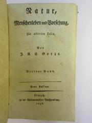 1 S 98-3 : Natur, Menschenleben und Vorsehung, für allerley Leser (1796)