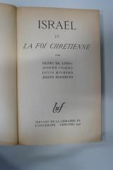 02A.011686 : Israel et la foi chretienne (1942)