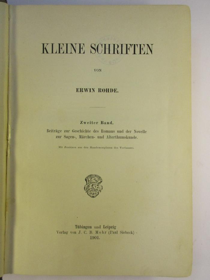 2 G 65-2 : Beiträge zur Chronologie, Quellenkunde und Geschichte der griechischen Litteratur (1901)