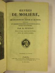 1 N 36-5 : L'étourdi, ou les contre-temps. Le dépit amoureux. Les précieuses ridicules. Sganarello, ou le cocu imaginaire (1818)