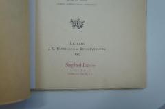- (Bräuer, Siegfried), Von Hand: Name, Ortsangabe; 'Siegfried Bräuer
Leipzig S35
Gröbener Str. 22 I.1.'. 