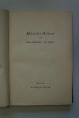 02A.012300 : Jüdische Mütter (1936)
