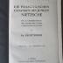 Cg 5917 W373 : Die pädagogischen Gedanken des jungen Nietzsche : im Zusammenhang mit seiner Welt- und Lebensanschauung (1907)