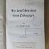 DN 2000 H369(5) : Aus dem Leben eines freien Pädagogen (1904)