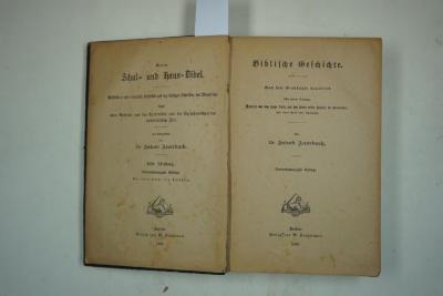  Biblische Geschichte. Mit einem Anhang: Auszüge aus dem Buche Tobia und den beiden ersten Büchern der Makkabäer, und einer Karte von Palästina. (1920)