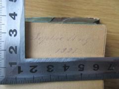 - (Unger, Sophie), Von Hand: Autogramm, Datum; 'Sophie Unger
1921'. 