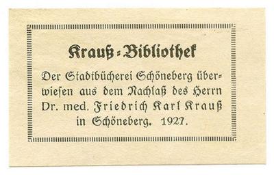 Exlibris-Nr. 549
