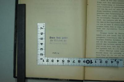 - (Jüdische Gemeinde zu Berlin), Von Hand: Signatur; '54854'.  (Prototyp)