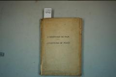  Coditions de Paix. Conditions of Peace. (o.J.)