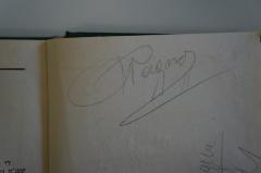 - (Wagner, J.), Von Hand: Autogramm; 'J. Wagner'. 
