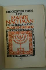 96 017370 : Die Geschichten des Rabbi Nachman : ihm nacherzählt (1918)