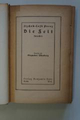 97 023635 : Die Zeit : Novellen (1920)