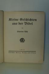 97 044258 : Kleine Geschichten aus der Bibel (1914)