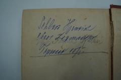 - (Spitzer, Regine), Von Hand: Autogramm; 'Ww. Regine Spitzer'. 