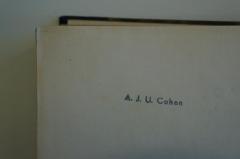 - (Cohen, A.J.U.), Stempel: Name; 'A.J.U. Cohen'. 