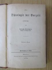 BN 2052 K64-3(2) : Die Theologie der Vorzeit; Bd. 3 (1870)