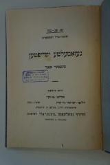 98 032717_6 : געזאמעלטע שריפטען : אין פופצעהן בענדען. פינפטער באנד : דער יודישער חורבן (1927)