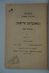 98 032717_5 : געזאמעלטע שריפטען : אין פופצעהן בענדען. פערטער באנד : דער יודישער חורבן   (1925)