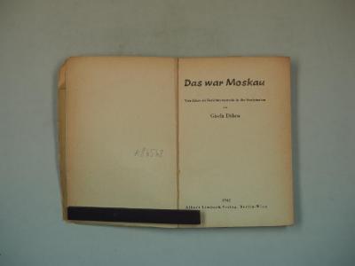 - (Reichsstelle für Sippenforschung (Berlin)), Von Hand: Nummer; 'A86568'. 