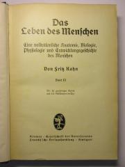 14/80/41337(8)-3;; ;; ;;: Das Leben des Menschen 3
Eine volkstümliche Anatomie, Biologie, Physiologie und Entwicklungsgeschichte des Menschen (1922)