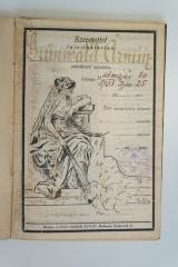 - (Grünwald, Armin;Poel Czedek Egylet), Von Hand: Name, Datum; 'Grünwald, Armin
[elhunyt] 1943 majus: 30
5703: Ijjar: 25'. 