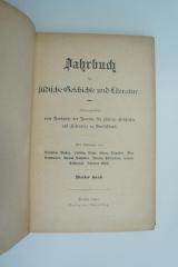 02A.009262 : Jahrbuch für jüdische Geschichte und Literatur (1901)