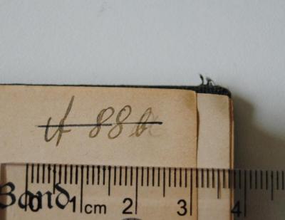 - (Israelitische Gartenbauschule Ahlem), Von Hand: Signatur; 'A 88b'. 