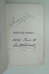 - (Geldman, Leon H.), Von Hand: Autogramm, Datum; '1929 Junie 29
Leon H. Geldman'. 