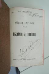 02A.014588 : Disertaţii si Foiletoane (1919)