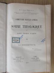 BN 2546 P376-15 : Commentaire francais littéral de la Somme théologique de Saint Thomas d'Aquin. 15: Le rédempteur (1924)