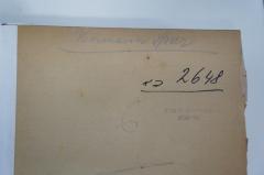 - (Spier, Herrmann), Von Hand: Autogramm; 'Hermann Spier'. 