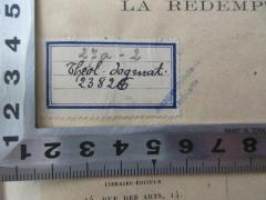 - (Biblioth. Provinc Argentor. C.SS.R.), Etikett: Signatur; '27a - 2
Theol. dogmat.
23826'. 