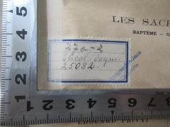 - (Biblioth. Provinc Argentor. C.SS.R.), Etikett: Signatur; '27a - 2
Theol. dogm.
25032
'. 