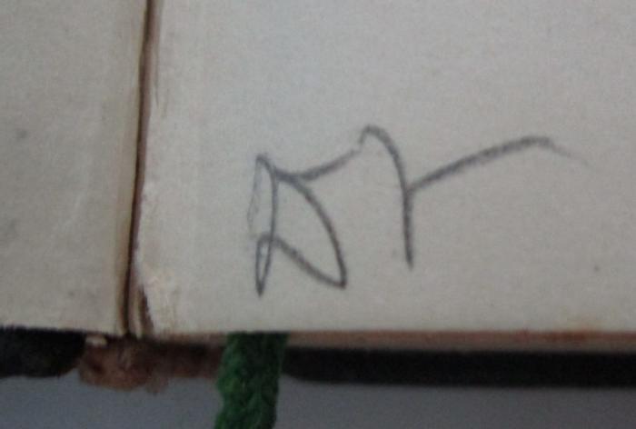 II 19474 d 2. Ex.: Samoa : die Perle der Südsee (1900);- (unbekannt), Von Hand: Notiz; 'Dr'. 