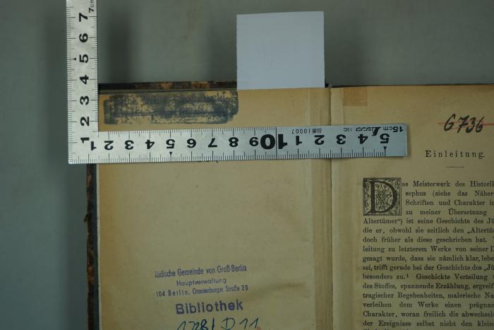 - (Archiv der Präsidialkanzlei), Stempel: Name, Ortsangabe; 'Biblioth. d. Arch. d. Präsidialkanzlei
inventarisiert unter Nr. ......'. 