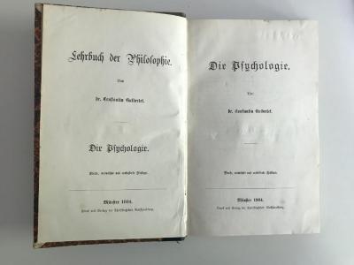 CB 3800 G983-3(4) : Die Psychologie (1904)