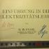 18/80/41665(7) : Einführung in die Elektrizitätslehre (1927)