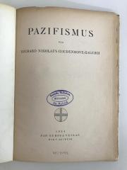 BE 935 (ausgesondert) : Pazifismus (1924)