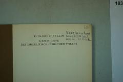 - (Seminar für Praktische Theologie, Universität Leipzig;Seminar für Prakt. Theologie, Bibliothek), Stempel: Inventar-/ Zugangsnummer, Ortsangabe, Datum, Besitzwechsel; 'Vereinnahmt
Nachw.-Nr. 313/52 Zeile 3
Leipzig, den 25.10.52 Müller'. 