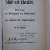 P 3060 : Schule und Charakter. Beiträge zur Pädagogik des Gehorsams und zur Reform der Schuldisziplin. (1910)