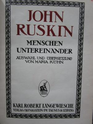 Hn 239 2. Ex. 1927: Menschen untereinander ([1927])